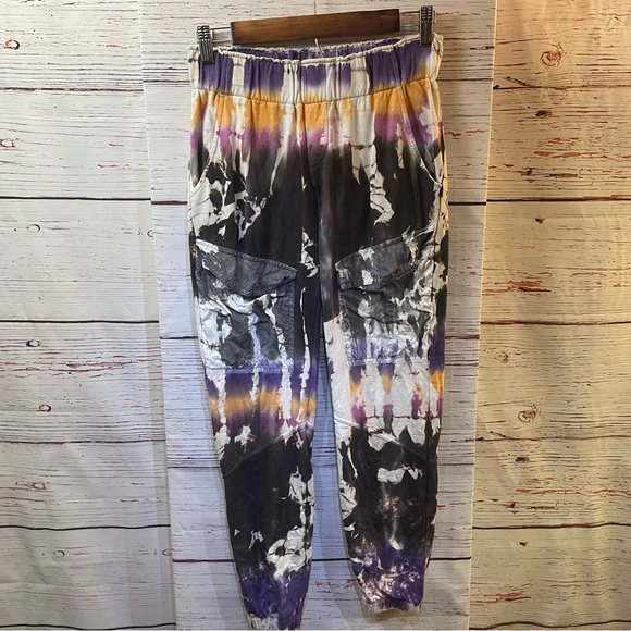 Young Fabulous & Broke Tie Dye Jogger Pants - size XS - Picture 3 of 7